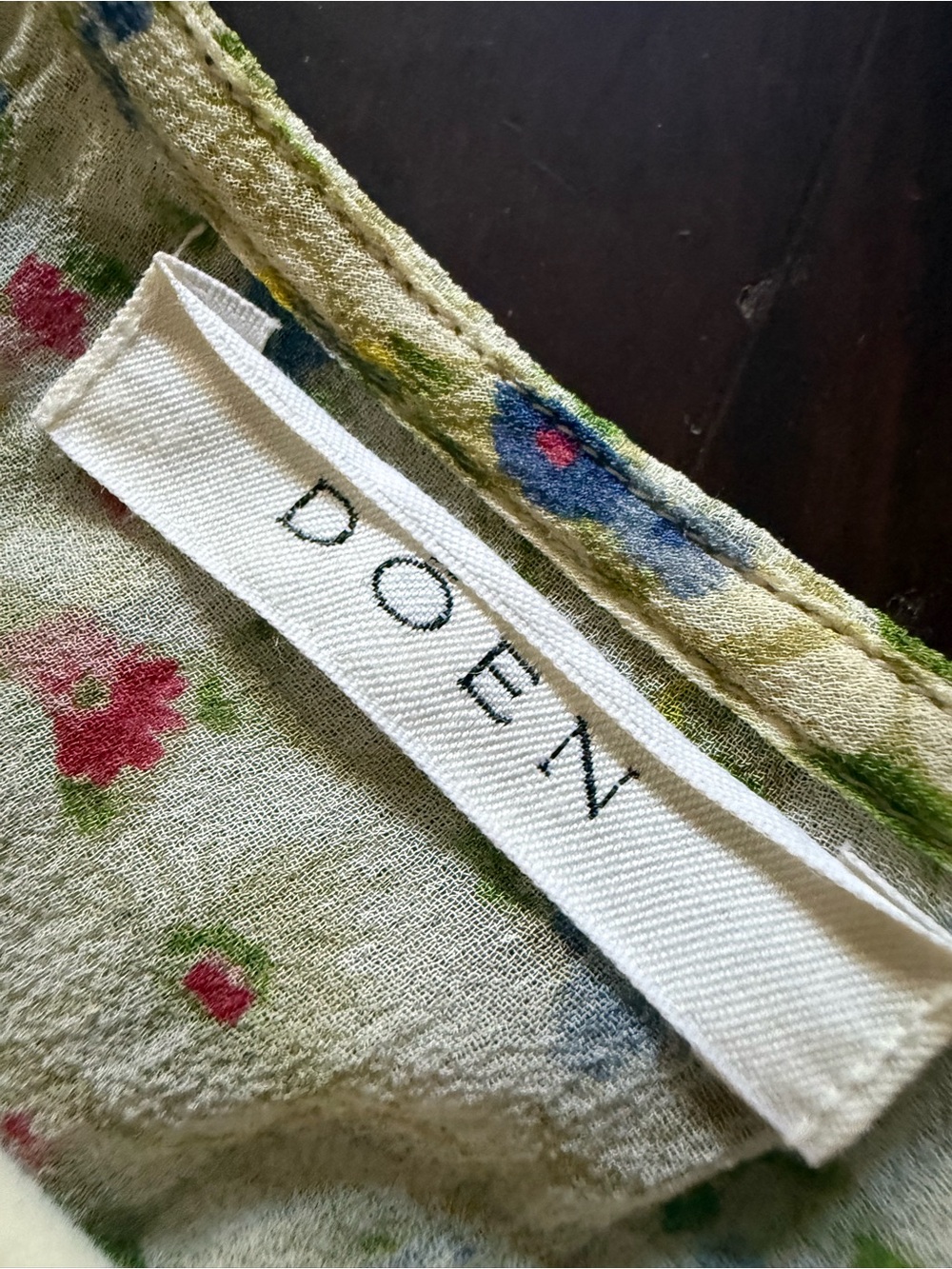 Doen Mira Dress | 100% Silk, Small - Picture 10 of 12